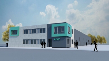 Baldauf Architekten - Neubau des Betriebsgebäudes der Firma BEWE