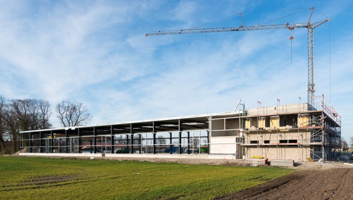 BALDAUF ARCHITEKTEN - Neubau des Betriebsgebäudes der Firma BEWE