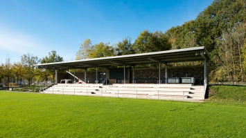 Baldauf Architekten - Tribüne Sportanlage